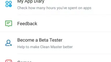 Screenshot von Clean Master 8
