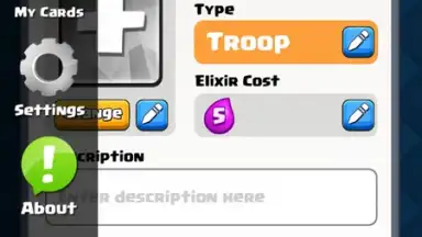 Screenshot von Card Creator for Clash Royale 4