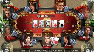 Screenshot von DH Texas Poker 2