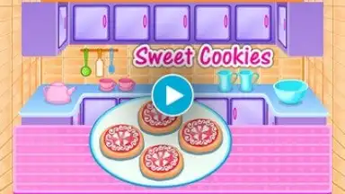 Screenshot von Сладкое печенье - игры для девочек 1