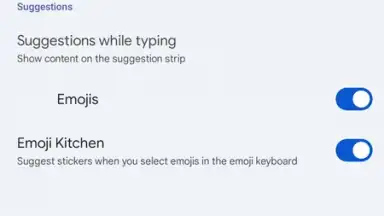 Screenshot von Gboard 31