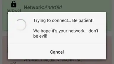 Screenshot von WiFi Dumpper 4