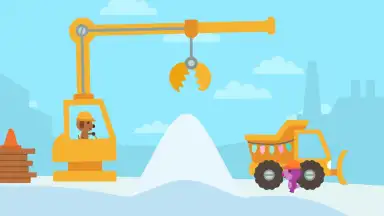 Screenshot von Sago Mini Holiday Trucks and Diggers 3