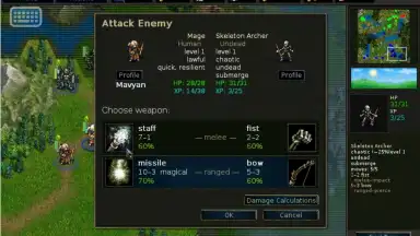Screenshot von Battle for Wesnoth Legacy 1