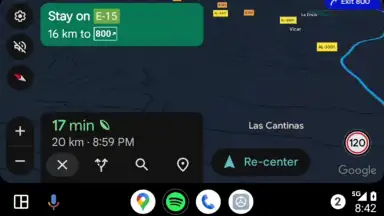 Screenshot von Android Auto 8