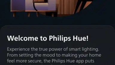 Screenshot von Philips Hue 1