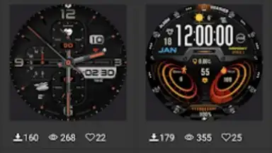Screenshot von Amazfit T-Rex - Watch Face 5