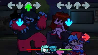 Screenshot von FNF Garcello Annie Hazy River 2