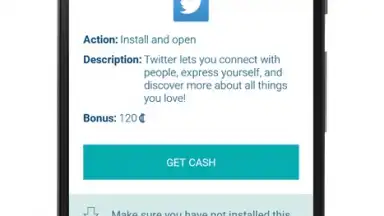 Screenshot von GoAppCash 6