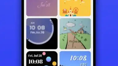 Screenshot von Samsung Watch ClockFace 1