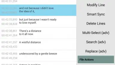 Screenshot von Easy Subtitles 2