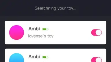Screenshot von Lovense Remote 3
