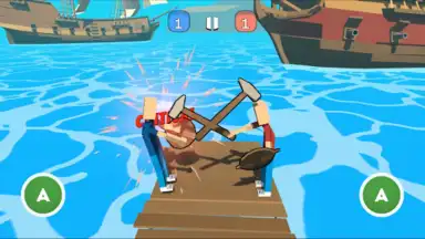 Screenshot von Puppet Fighter 2 player reload 2
