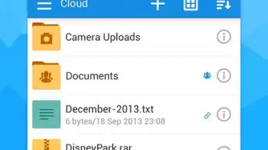 Screenshot von Cloud Mail.Ru 5