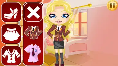 Screenshot von School Dress Up 6