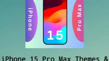 Screenshot von iPhone 15 Pro Max Launcher 3