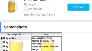 Screenshot von Appbloo 2