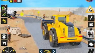 Screenshot von City Road Construction Game 3D 2