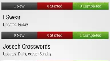 Screenshot von Crossword Puzzle 10