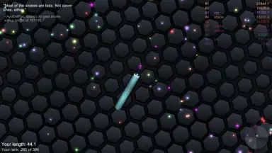Screenshot von slither.io 3