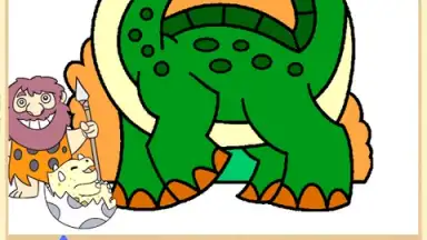 Screenshot von Dino Coloring Game 12