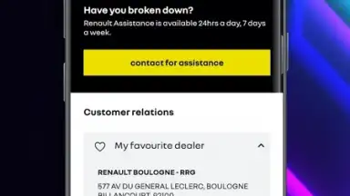 Screenshot von My Renault 6