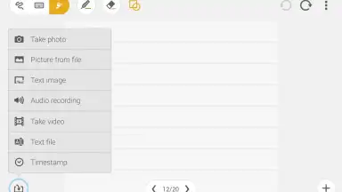 Screenshot von ASUS SuperNote 5