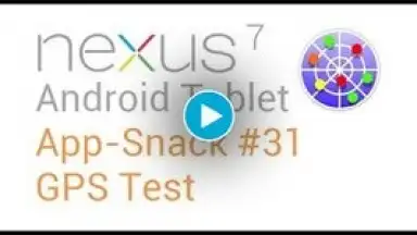 Screenshot von GPS Test 1