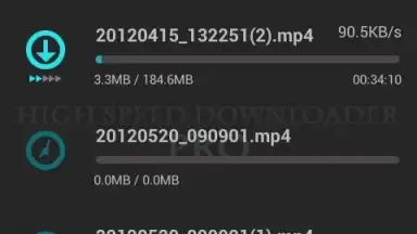 Screenshot von VA High Speed Downloader 5