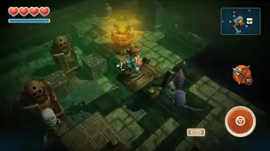 Screenshot von Oceanhorn 4