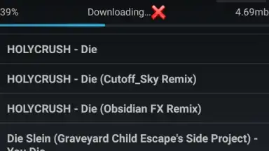 Screenshot von Free Mp3 Downloads 2