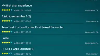 Screenshot von Sex Stories: First Time 4