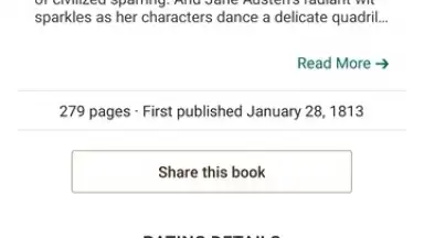 Screenshot von Goodreads 8