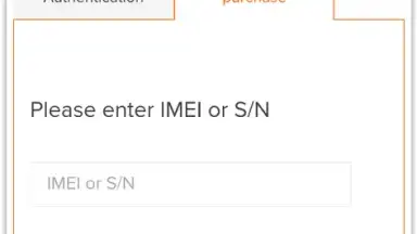 Screenshot von MI product verification Tool 2