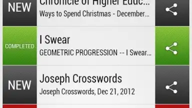 Screenshot von Crossword Puzzle 11