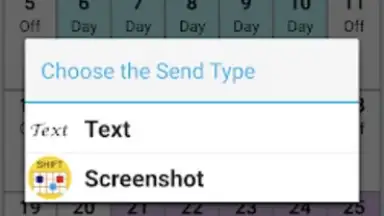 Screenshot von Shift Schedule 1