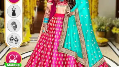 Screenshot von Indian Wedding Dress up games 12