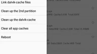 Screenshot von Link2SD 11