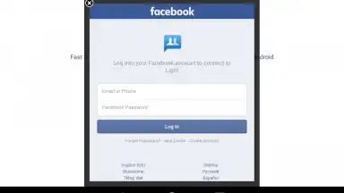 Screenshot von Lite Messenger FB 2