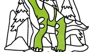 Screenshot von Dino Coloring Game 6