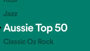 Screenshot von Spotify Stations 1