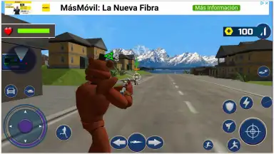 Screenshot von Bear Rope Hero Vice Town 9