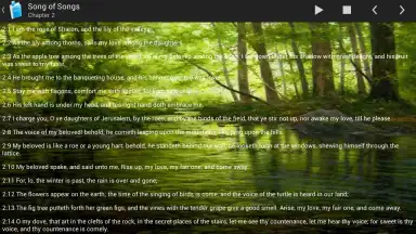 Screenshot von Holy Bible King James Version 1