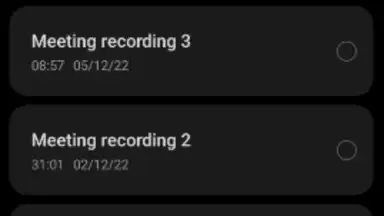 Screenshot von ColorOS Recorder 5