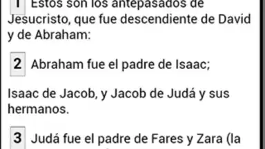 Screenshot von Biblia Castellano Castilian 1