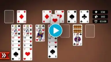 Screenshot von Пасьянс «Косынка» 1