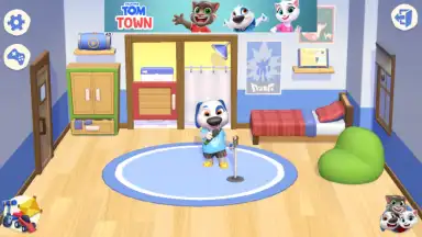 Screenshot von Talking Tom Town 3