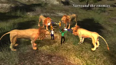Screenshot von Lion 3D Attack 3