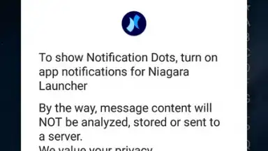 Screenshot von Niagara Launcher 4