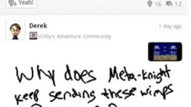 Screenshot von Miiverse Mobile 2